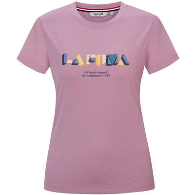 Lafuma户外情侣印花短袖T恤