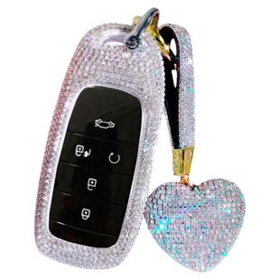 适合广汽埃安s plus钥匙套镶钻高档aion y v传祺新能源s魅580专用