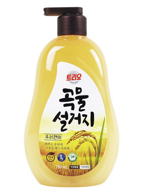 韩国进口爱敬谷物洗洁精家庭装