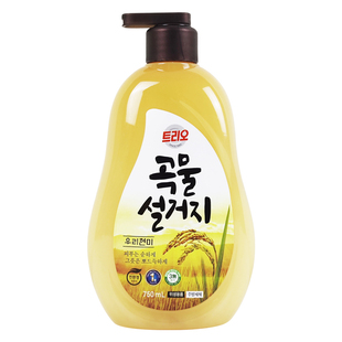 韩国爱敬洗洁精谷物洗碗液去油不伤手孕妇适用家庭装家用洗涤液
