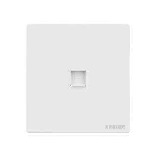 86型暗装千兆网络插座6类电脑网口面板CAT6宽带信息六类网线插座