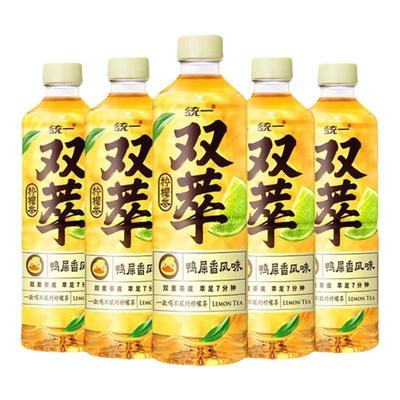 统一双萃柠檬茶鸭屎香风味柠檬味