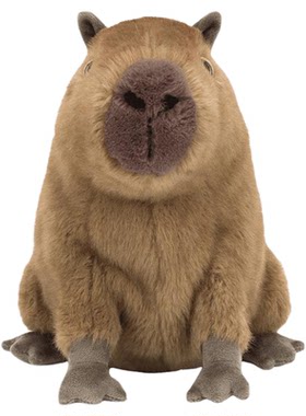 英国Jellycat克莱德水豚卡皮巴拉玩偶毛绒玩具娃娃公仔生日礼物