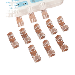 插头挂钩电线数据线网线卡扣走线器插座墙上壁挂厨房收纳免打孔