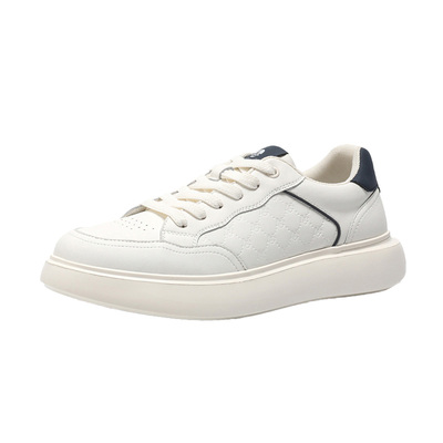 Navigare意大利小帆船男士小白鞋