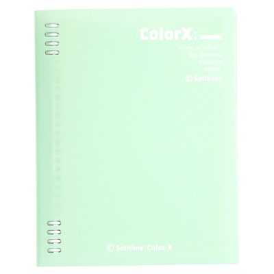 不硌手活页本大容量推拉式