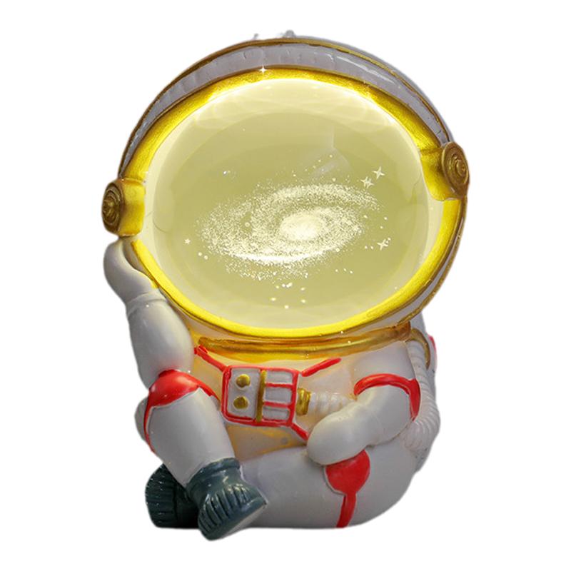 创意太空人宇航员小夜灯行星月球灯生日礼物男生送男友兄弟高级感