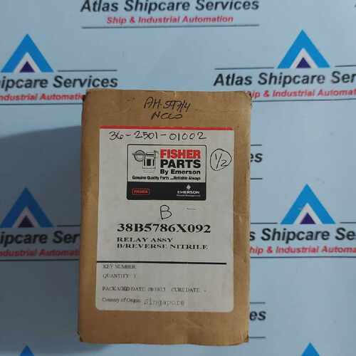 FISHER 38B5786X092 SINGLE ACTING REVERSE RELAY