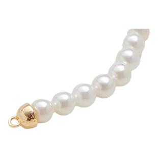 14K包金保色白K双孔闭口圈珍珠托帽盖连接环吊坠收尾饰品diy配件