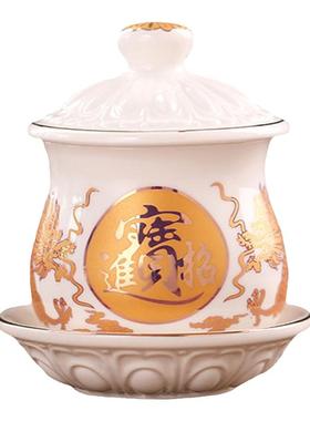 大悲咒观音菩萨摆件供佛杯