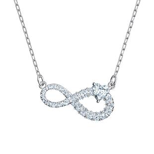 施华洛世奇INFINITY项链女锁骨链小众轻奢锁骨链配饰礼物