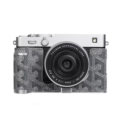 富士xe5保护套复古花纹皮套