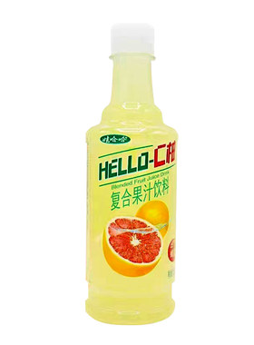 娃哈哈hello-c西柚柠檬蜂蜜果汁