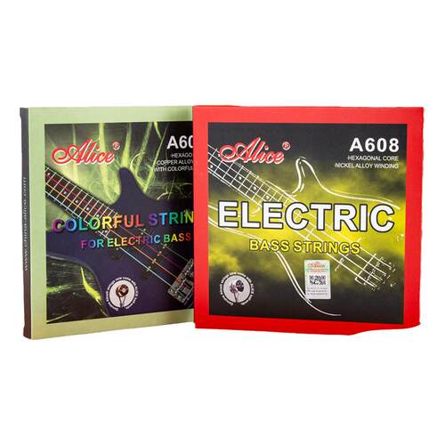 正品 Alice爱丽丝电贝司琴弦 贝斯弦Bass套弦A606-M四弦045-015