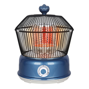 万宝花鸟笼式烤火炉小太阳家用小型节能速热电暖器桌下围桌取暖器