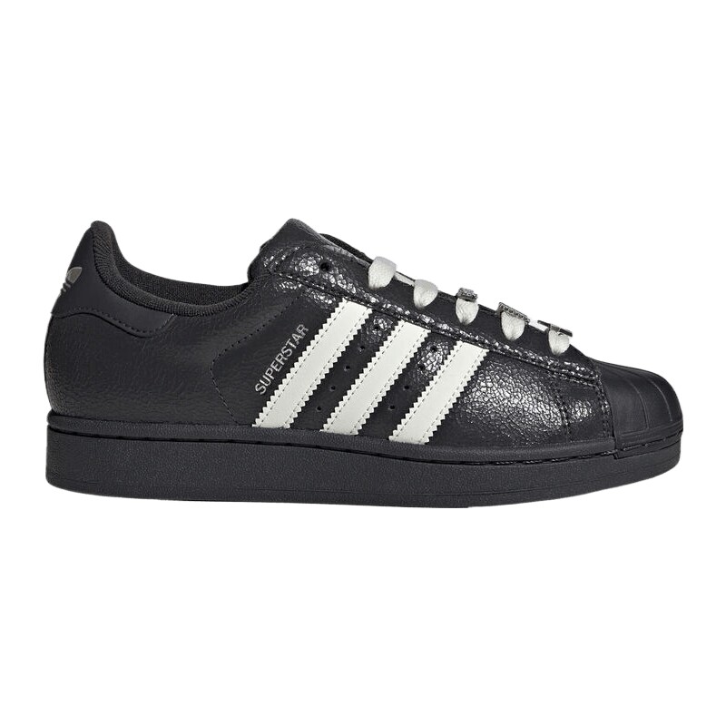 「滔搏运动」adidas阿迪达斯三叶草男女经典皮面贝壳头板鞋IH1628