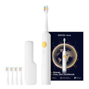 素士电动牙刷soocas声波全自动软毛成人女男款情侣礼盒牙刷PT1