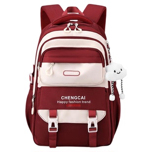 书包女生初高中学生超大容量小学生五六年级轻便耐磨百搭新款背包