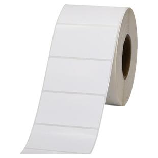 亮白PET标签纸60*35mm不干胶防水贴纸防油撕不烂PVC6x3.5cm定制做