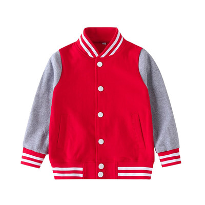 冬装红色运动二件套小学生校服