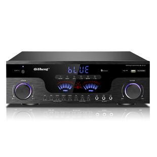 奇声Q7新款功放机家用大功率专业卡拉OK发烧hifi蓝牙公放器重低音