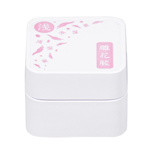 浅深家小白罐雕花胶2025年新款立体软糖胶捏捏甲油造型胶美甲专用