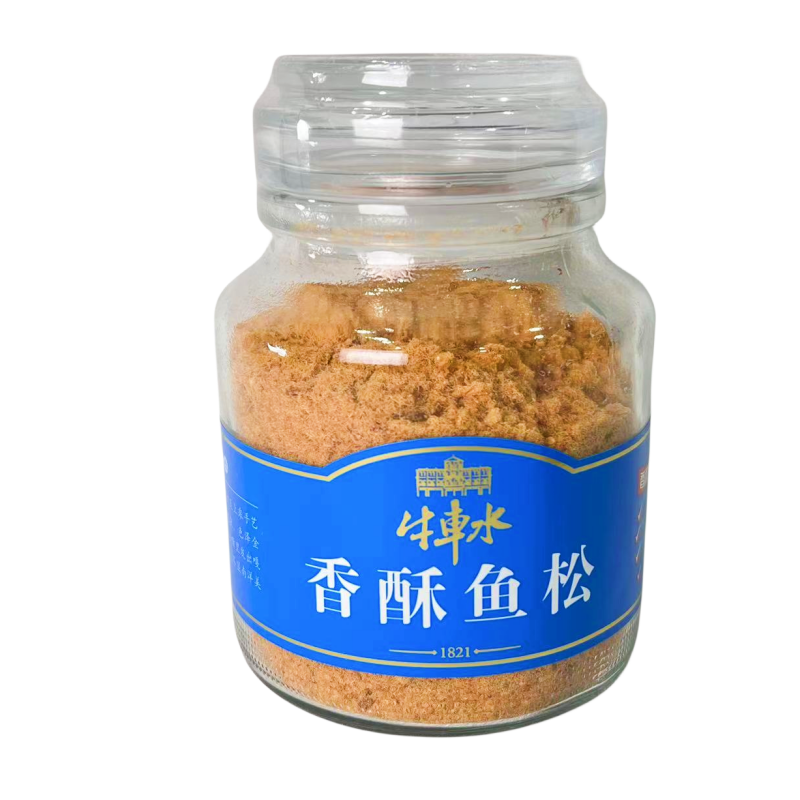 靖江牛车水香酥鱼松瓶装118g