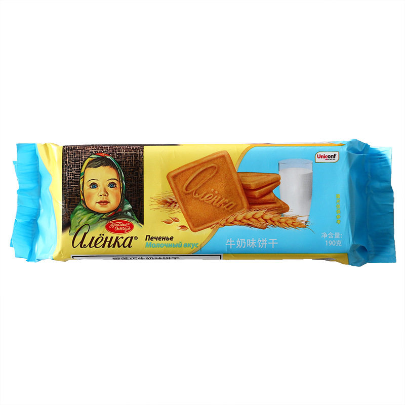 爱莲巧蜂蜜牛奶巧克力味饼干