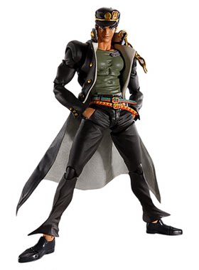 有货万代SHF JOJO的奇妙冒险 星尘斗士 空条承太郎 三乔 可动手办