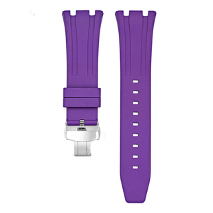 适用ap爱彼皇家橡树表带26mm FKM氟橡胶15500/15400/26331/26326