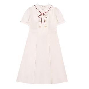 樱花家族jk制服【茉安女子】优雅大小姐连衣裙盛夏服百褶裙夏季女