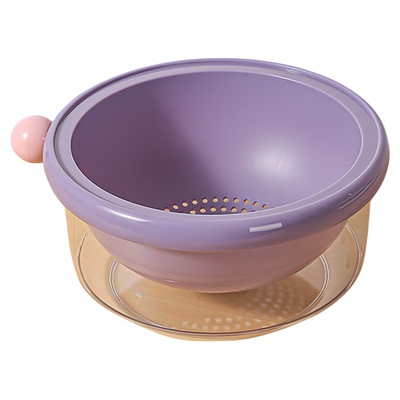 多巴胺沥水篮洗水果洗菜篮双层果盆果盆厨房多功能果篮家用