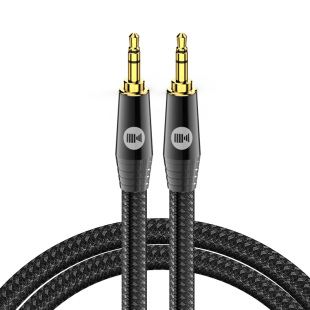开博尔单晶铜3.5mm音频线公对公头戴式发烧耳机线手机接汽车连接线电脑hifi音箱线专用线功放车载aux音响线