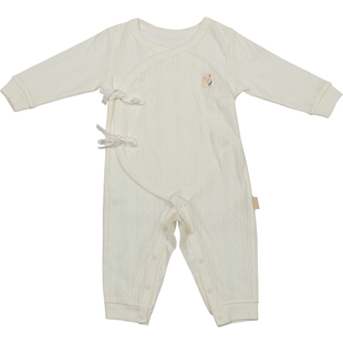 英国natures purest宝宝哈衣爬爬服新生婴儿a类纯棉连体衣薄款