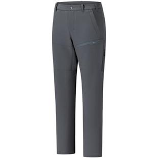 安踏冠军户外徒步系列山岩MX软壳裤男士CORDURA磨毛长裤152610505