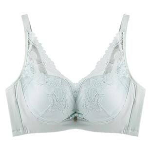 奥维丝丽内衣女中薄款上托聚拢无钢圈调整型收副乳性感女士文胸