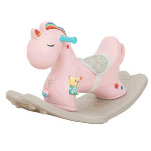 儿童摇摇马溜溜车二合一宝宝两用摇马小木马摇椅婴儿周岁礼物玩具