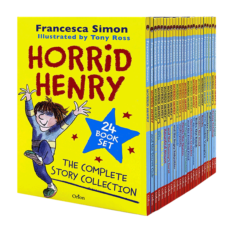 英文原版淘气包亨利24册套装