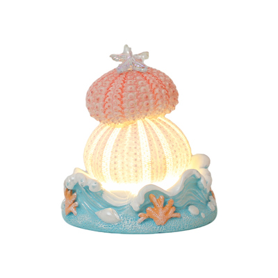 贝壳海胆灯小夜灯桌面摆件