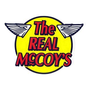 日本THE REAL MCCOY复古车贴改装贴纸车身机车踏板组电动摩托车改
