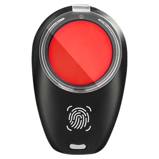 指纹印泥手指印台随身便携速干印尼盒红色盖按手印采集泥快干印台小号印油盖章印章指纹按印油盒办公财会用品