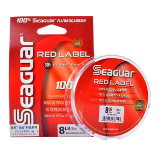 Seaguar西格之星50周年碳线红标银标橙标黑标路亚前导线矶钓子线