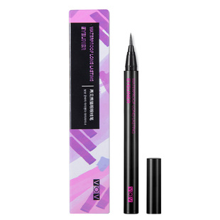 韩国VOV薇欧薇软毛刷眼线笔绿茶立体眼线液防水不晕染细致持久