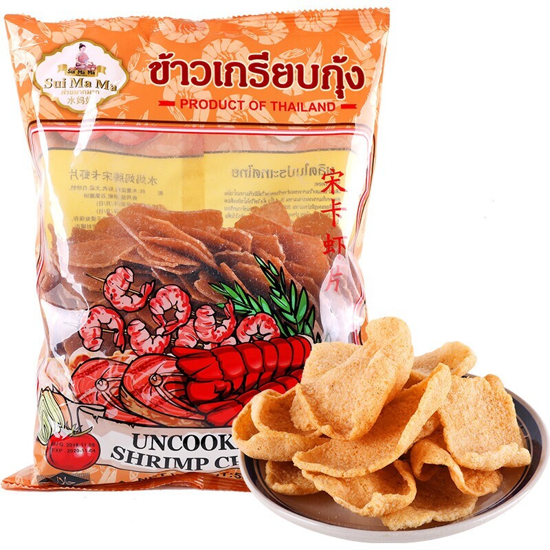泰国水妈妈宋卡虾片500g