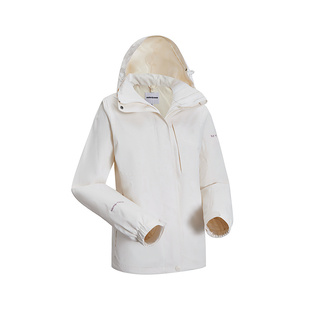 【华夏之壳-林系列】美特斯邦威冲锋衣休闲女新款春季三防登山服