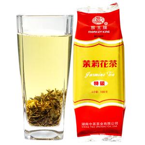 猴王茉莉花茶浓香型特级飘雪广西横县2023新茶袋装茶叶高端2022花