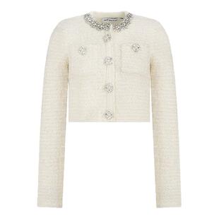 SELF PORTRAIT 女士名媛风针织短款小香风外套 300217