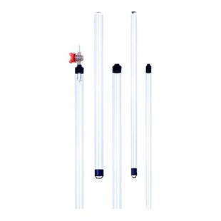 贝勒管采水器地下水采样器1000mlPVC 调节阀低流量水管深水采样器