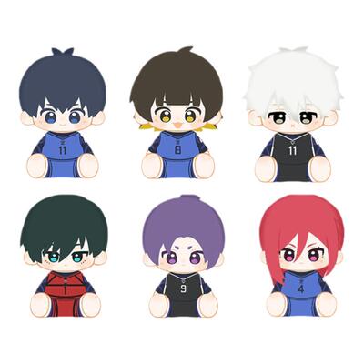 minidoll迷你多蓝色禁区动画乎乎huhu玩偶蓝色监狱40cm棉花娃娃