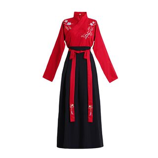 魏晋风大码男士侠客书生汉服古风仙气中国风汉唐古装学生班服套装